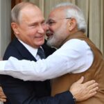 Modi landed in Moscow hours after Russia launched a massive barrage targeting cities across Ukraine that killed three dozen people