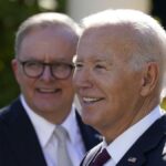 Prime Minister Anthony Albanese thanks US President for leadership and service as Joe Biden quits re-election race