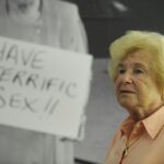 German-born US author and sex therapist Ruth Westheimer used blunt language to teach Americans about the secrets to a great sex life