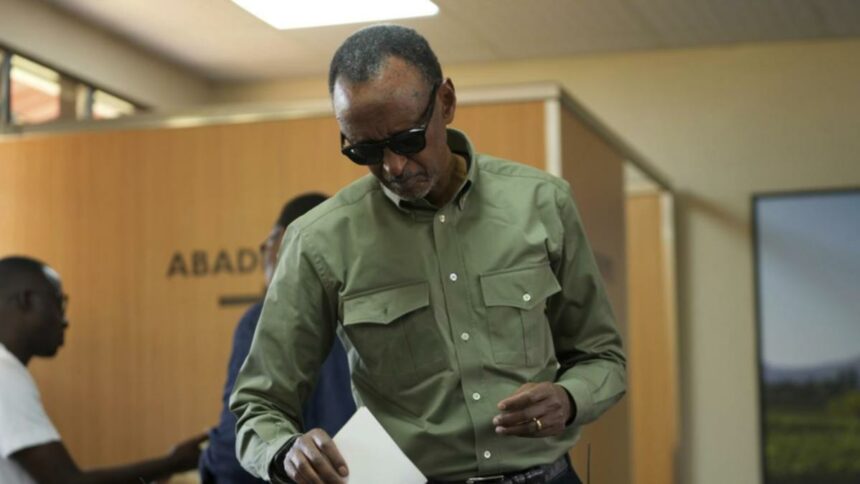 Rwanda's President Kagame re-elected in a landslide