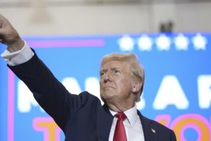 Trump launching ad blitz to try to slow Harris surge
