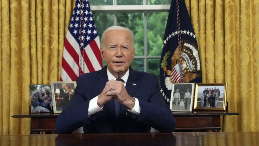US President Joe Biden addresses the country after attempted assassination