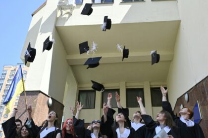 Thousands of Ukrainian graduating this summer are entering into a society transformed by war and their futures in doubt with no end in sight to the fighting