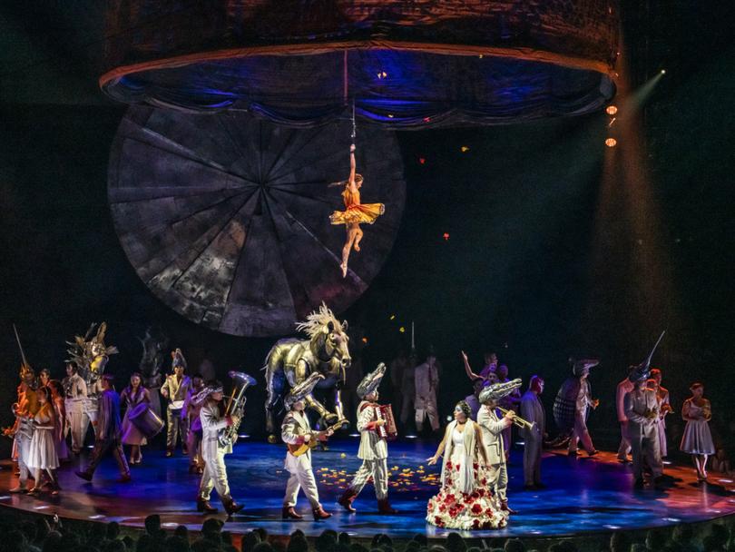 Cirque du Soleil's Luzia is in Perth.