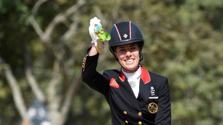Britain's Charlotte Dujardin has three Olympic gold medals in dressage