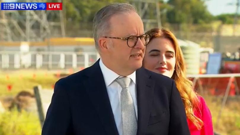 Anthony Albanese announces Ali France as the Labor candidate for Dickson, 2024. Nine News