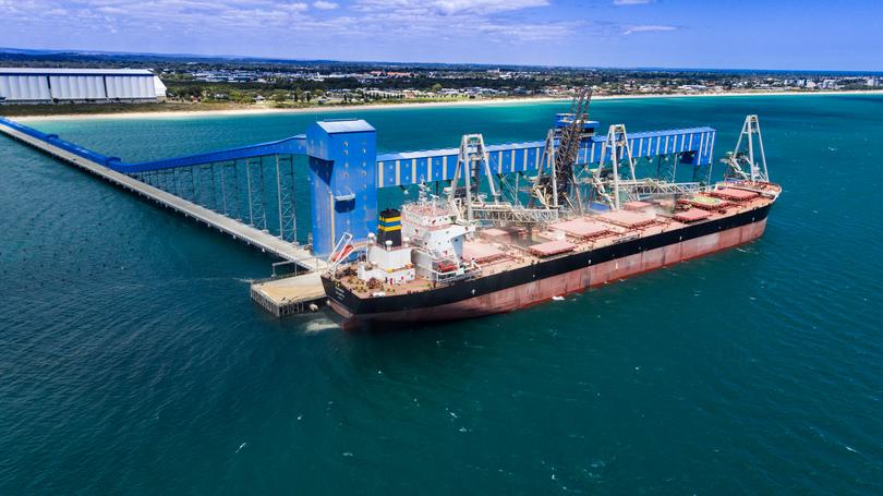 Workers went on strike at the CBH Kwinana port in January 2023, before the Maritime Union of Australia and CBH reached an agreement. 