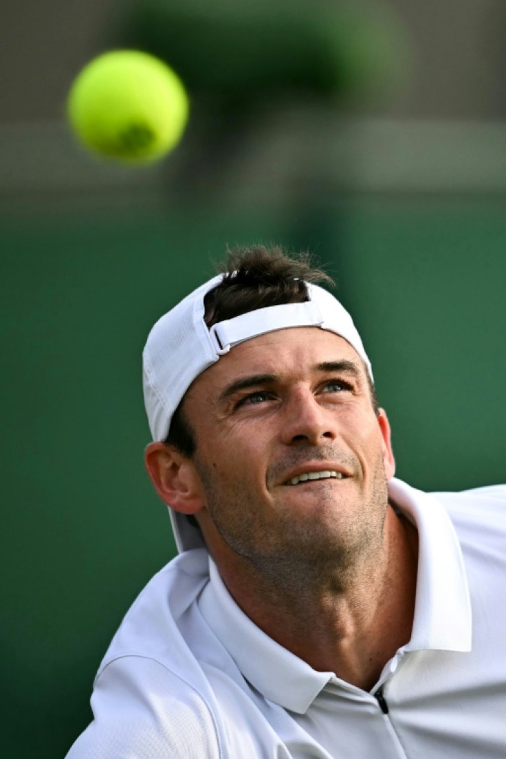 First-timer: Tommy Paul is in his maiden Wimbledon quarter-final