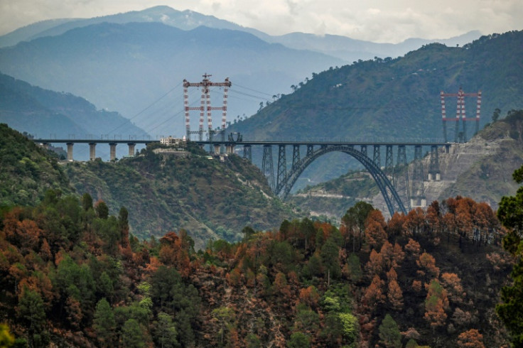 India's new Chenab bridge will allow for the transport of troops to contested Kashmir faster than ever before