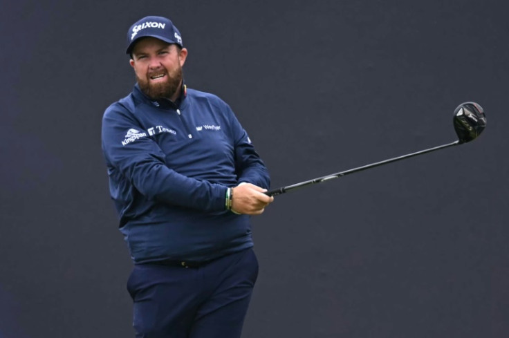 Ireland's Shane Lowry shot to the top of the leaderboard on day one of the 2024 British Open
