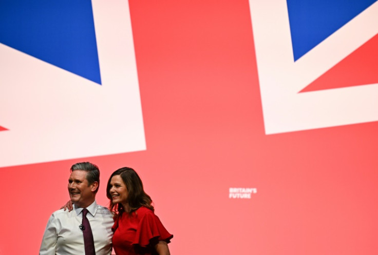 Starmer, who became Labour leader in 2020, is married to Victoria Alexander, with whom he has two children