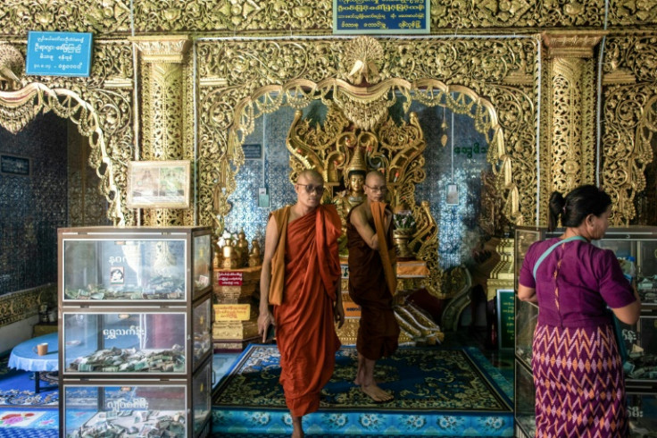 The Taung Kalat shrine honours Popa Maedaw, one of dozens of nats, or guardian spirits, that exist alongside Buddhism in Myanmar