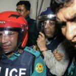 Anisul Huq (C) former law minister in country's ousted premier Sheikh Hasina's government, was among senior members of her party detained