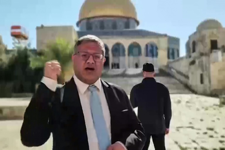 Israel's far-right National Security Minister Itamar Ben Gvir previously visited Jerusalem's flashpoint Al-Aqsa mosque compound on July 17 and said he had prayed there in defiance of longstanding rules