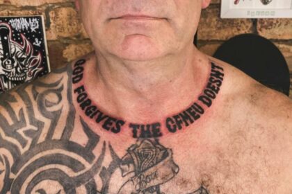 Former CMFEU boss John Setka gets new tattoo pledging his allegiance to controversial union