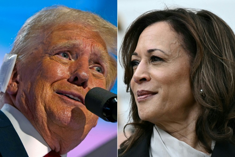 Republican US presidential candidate Donald Trump is doing about one rally a week while his Democratic rival Kamala Harris has been campaigning every day