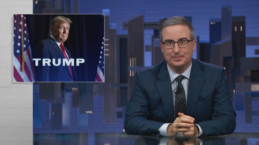 John Oliver Tears Into Trump’s “Disastrous” Attack on Kamala Harris’s Multiracial Identity