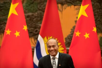 Pacific nation Kiribati has developed closer links with China under long-term president Taneti Maamau