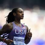 Sha'Carri Richardson is favourite to win the women's 100m gold at the Paris Olympics