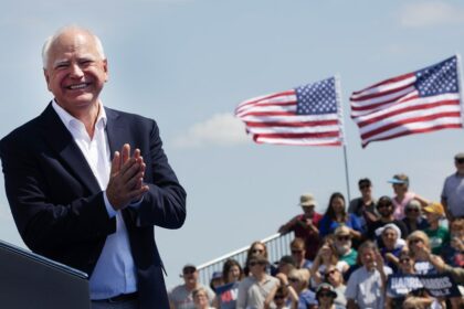 Of Course Tim Walz Unwinds by Tinkering With His Vintage American Truck