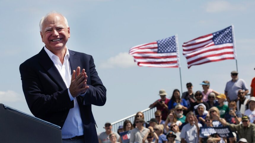 Of Course Tim Walz Unwinds by Tinkering With His Vintage American Truck