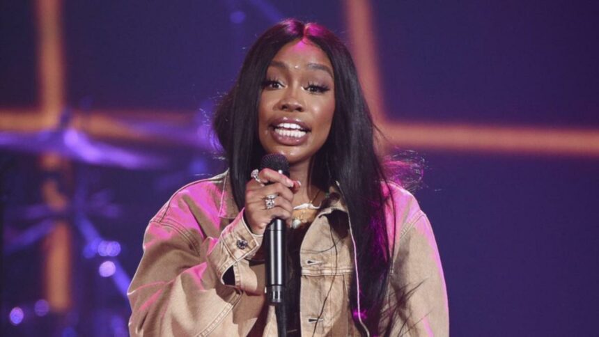 SZA stepping back from live performances 'for a while'