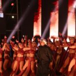 A dance extravaganza by Lebanese troupe Mayyas, who won "America's Got Talent" in 2022, draws thousands to the Beirut waterfront hours after Hezbollah's top commander Fuad Shukr is laid to rest after his death in an Israeli air strike