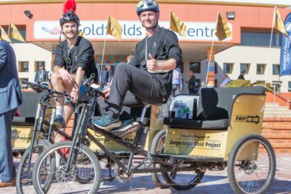 Tricycle taxis take Kalgoorlie-Boulder streets by storm at this year’s Diggers & Dealers Mining Forum