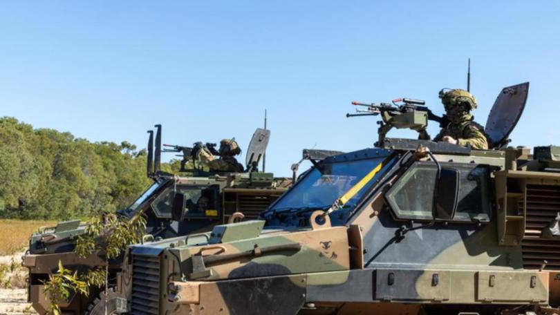 Australia has donated 120 Bushmaster infantry carriers to Ukraine’s military. Cpl Michael Currie