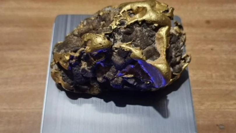 An Aussie has found a $100k gold nugget in Ballarat. Picture: Youtube.