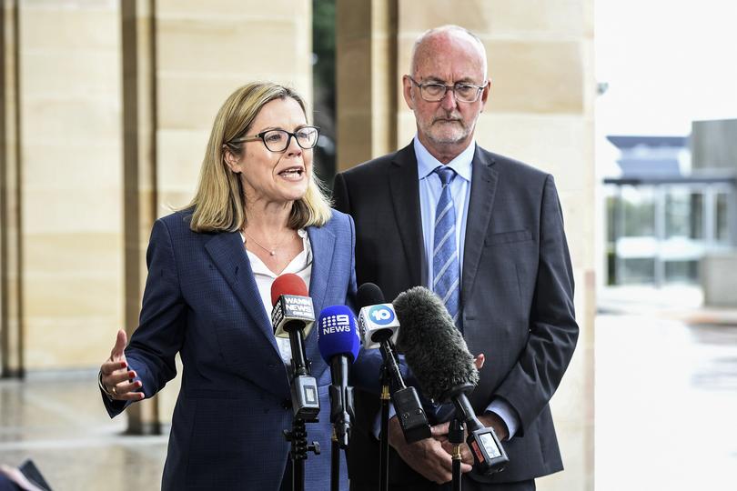 GEN WA Liberal leader Libby Mettam at Parliament House.