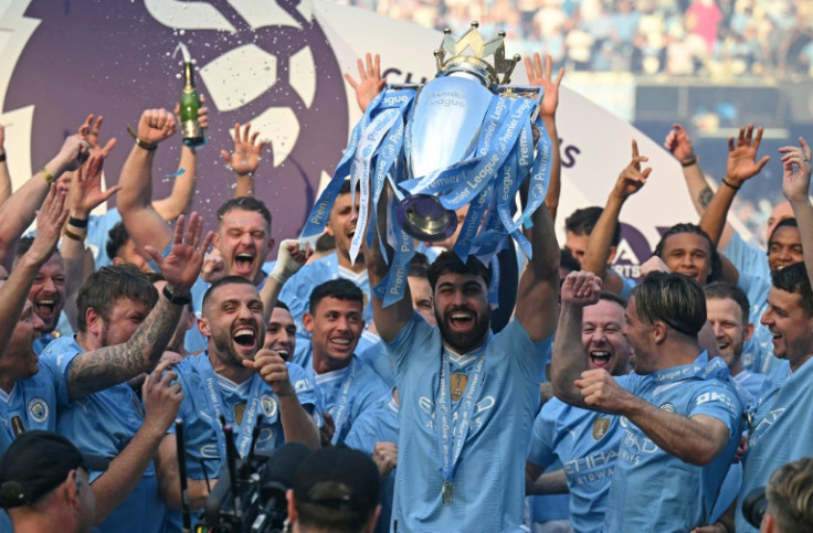 Manchester City are targeting a fifth straight Premier League title this season