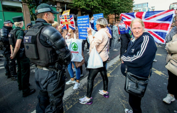 The unrest has mainly affected pro-UK loyalist neighbourhoods