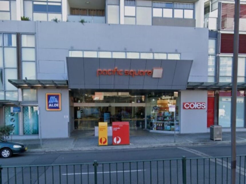 Pacific Square Shopping Centre where man was allegedly stabbed in the neck
