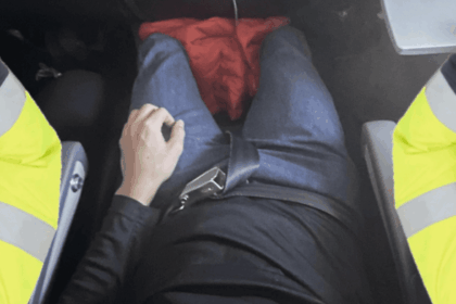 Sydney man squeezed between FIFO workers on flight