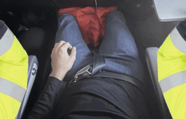 Sydney man squeezed between FIFO workers on flight