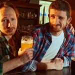 Pub scene during State of Origin match