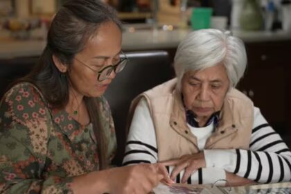 Seda Douglas with her mother, Touch Liv, reflecting on their escape from Cambodia