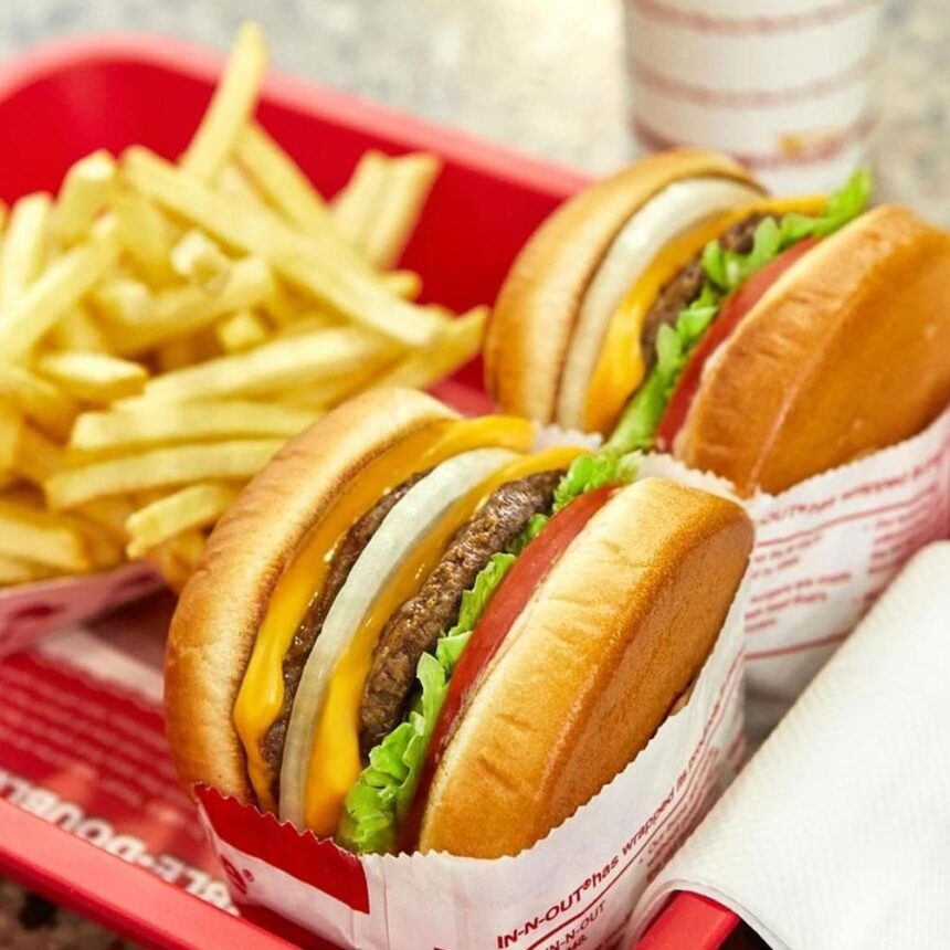 In-N-Out Burger pop-up store at Coogee Bay Hotel