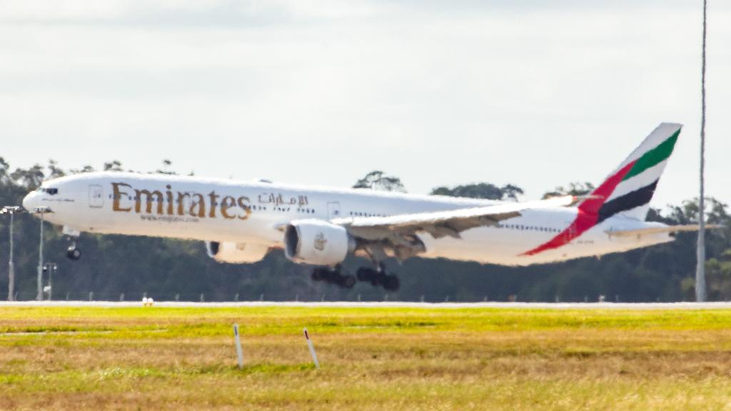 Emirates flight emergency delays at Sydney Airport after passenger death