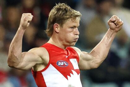 Isaac Heeney dominated in a record-breaking performance. (Photo by Phil Hillyard)