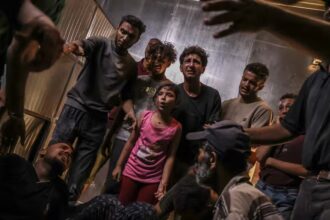 The United Nations says civilians in Gaza are starving and need an urgent influx of aid. Source: Getty / Anadolu / Getty Images