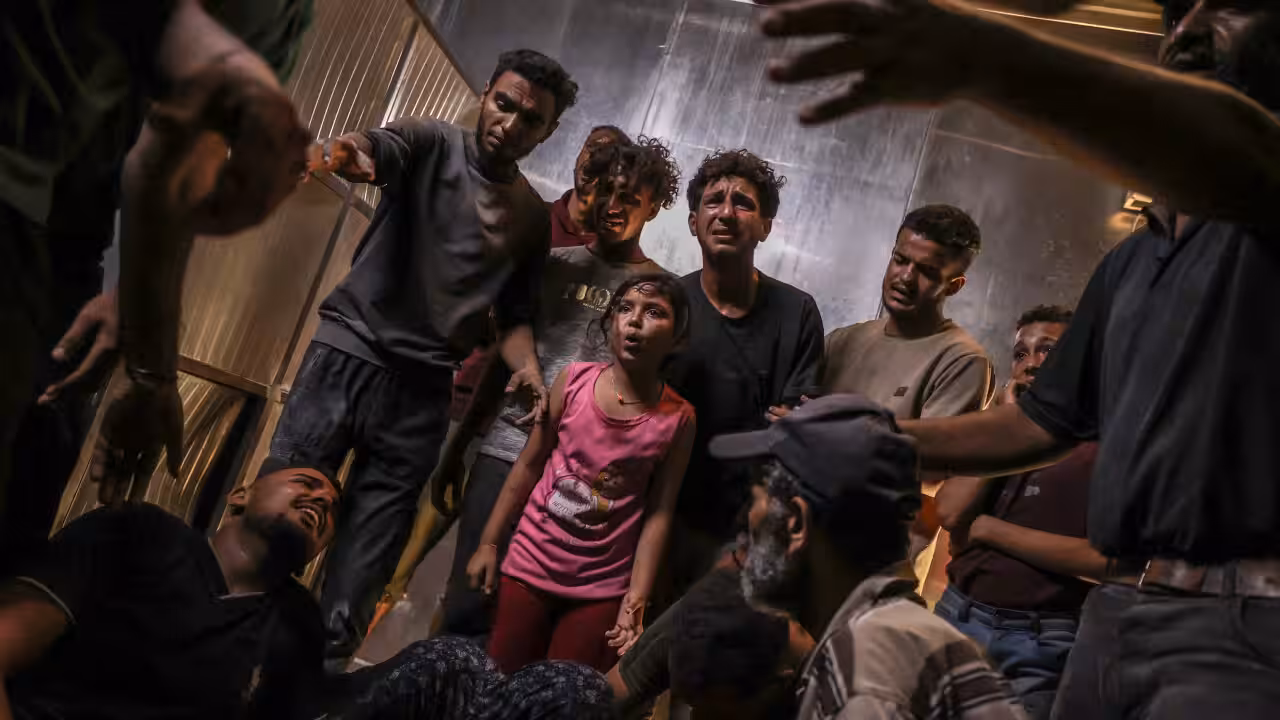 The United Nations says civilians in Gaza are starving and need an urgent influx of aid. Source: Getty / Anadolu / Getty Images