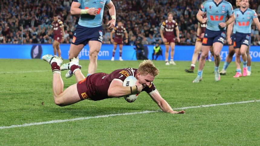 Tom Dearden scored the sealer. (Photo by Cameron Spencer/Getty Images)
