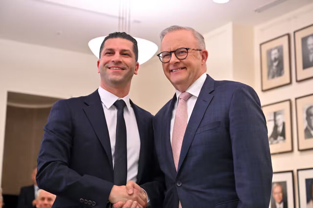 Basem Abdo was a staff member of former Labor member Maria Vamvakinou before successfully running for election in her seat. Source: AAP / Mick Tsikas