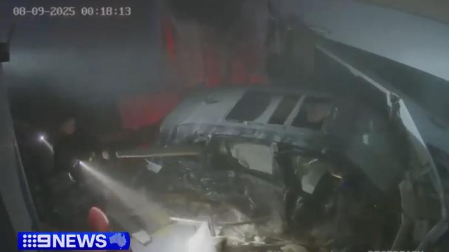 The alleged driver was due to face court today. Picture: Nine News